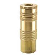 Parker Coupler Body, Brass, FNPT, 1/4 In. Pipe B73