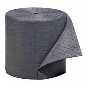 Pig Absorbent Roll, 18 gal, 16 in x 150 ft, Universal, Gray, Polypropylene MAT176