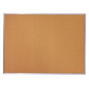 Quartet Bulletin Board, Cork, Aluminum Frame 85360