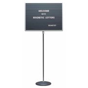 Quartet Pedestal Letter Board 24"x 18" 7921M