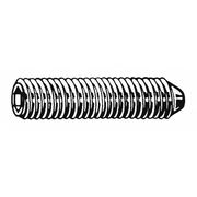 ZORO SELECT Socket Set Screw, Cone, 10-24x1/2, PK100 U07800.019.0050