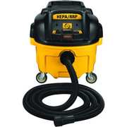 Dewalt 8 gal Dust Extractor, HEPA/RRP, Wet/Dry, 115 V AC, 1 1/4 in Hose Diameter DWV010