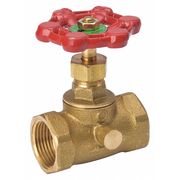 Zoro Select Stop and Waste Valve, Brass, IPS, 1/2 in. 105-103NL