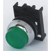 Eaton Illum Push Button Operator, 22mm, Green M22M-DLH-G