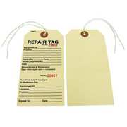 Badger Tag & Label Repair Tag, 2-7/8 in W x 5-3/4 in H, PK100 108