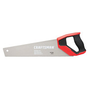 Craftsman Hand Saw, Steel Blade, 15" Blade Length CMHT20880