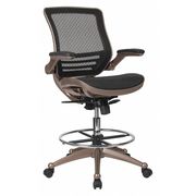 Flash Furniture Mesh Drafting Chair, Padded Flip-up BL-LB-8801X-D-GG