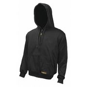 Dewalt 20 V, Heated Hoodie, Men's, Black, L DCHJ067B-L