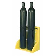 Enpac Cylinder Stand, 2 Cyl., 11-1/2in.dia., HDPE 7212-YE