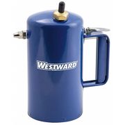 Westward Sprayer, Reusable, 32 oz Capacity, 4 in Dia, 7 7/8 in H, Steel with Blue Enamel 31ER19