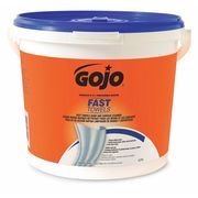 Gojo Hand and Suface Wet Towels, Fast Towels, 225 Single Textured Wipes/Container, Citrus, 2 Pack 6299-02