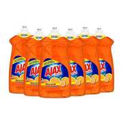 Ajax Dishwashing Detergent, 52 oz., Orange, PK6 149860
