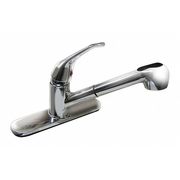 Dominion Faucets Manual, Single Hole Only Mount, 1 Hole Straight Kitchen Faucet 77-2100