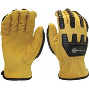 Railhead Gear Cut Resistant Gloves, A3 Cut Level, Uncoated, 5XL, 1 PR RH-GS-5X