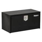 Buyers Products Underbody Truck Box, 6.7 cu ft cap, Black, Single/Drop Door Lid, 36 in Overall W, 18 in Overall D 1702305