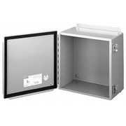 Nvent Hoffman Carbon Steel Enclosure, 10 in H, 8 in W, 4 in D, 12, 13, Hinged A1008CH