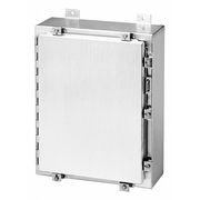 Nvent Hoffman Aluminum Enclosure, 20 in H, 16 in W, 6 in D, 12, 3R, 4, 4X, Hinged A20H1606ALLP