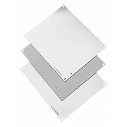 Nvent Hoffman Interior Panel, Panel Accessory, 16 Gangs, Steel A16N12MP