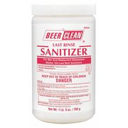 Beer Clean Sanitizer, 25 oz. Bottle, Unscented, Yellow, 2 PK 90203