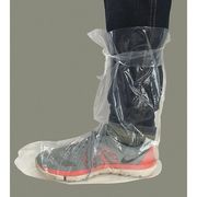 Condor Boot Cover, 18-1/2 In, Clear, PK50 32KF99