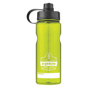 Chill-Its By Ergodyne Water Bottle, 1L, Green, BPA Free 5151