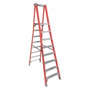 Louisville 10 ft Fiberglass Platform Stepladder, 300 lb Capacity FXP1708