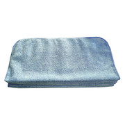 Tough Guy Microfiber Cloth Wipe 16" x 16", Blue, 12PK 32UV10