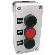 Dayton Push Button Control Station, 2NO/1NC, 22mm 32W272