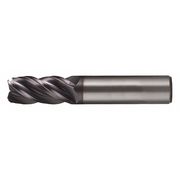 Cleveland 4-Flute Carbide HP VI Crn Rad Single EndMill Cleveland CEM-V-4R-TA AP/MAX 1/2"x1/2"x1-1/4"x3"x0.06CR C80051