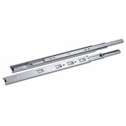 Zoro Select Drawer Slide, Side Mount, Full, Normal Slide, PK2, 1-3/4"W 33GN78