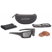 Ess Ballistic Safety Glasses, Interchangeable Lenses Scratch-Resistant EE9018-05