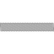 Zoro Select Threaded Rod, 3/8"-12, Stainless Steel, Stainless Steel Finish, 72 in Length RODSS3812