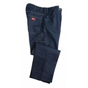 Dickies Pants, Denim, 5 Pkt, Fits 36in, Inseam 32in 4981DN 36 32