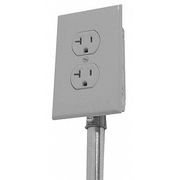 Porta-Fab Standard Duplex Outlet 110V GY OUTLET-STDG