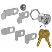 Salsbury Industries Universal Lock, H/V Mailbox, 2 Keys 1190
