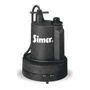 Simer 2355 Submersible Utility Pump, 1/3Hp 2355-04