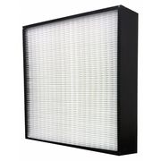 Air Handler Mini-Pleat Air Filter, 24x24x6, MERV 16 33NR88