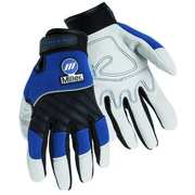 Miller Electric Welding Gloves, Cowhide Palm, M, PR 251066