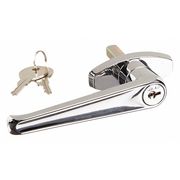 Sandusky Lee Single Locking Handle, Chrome SLH-C