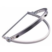 Jackson Safety Faceshield Adapter, For Use With Blockhead Series Hard Hats Silver 14393