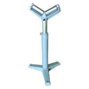 Zoro Select 33VE09 Roller Stand,H-Style,28 to 45 in.