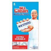 Mr. Clean Scrubber Sponge, Extra Durable, White, 4-3/5"X2-3/10", PK32 82038