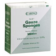 Medline Gauze, Woven, Cotton, 4"x4", PK50 PRM4412