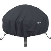 Classic Accessories Coverage Round Fire Pit Cover, Small, Black Fll 55-552-010401-00