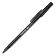 Paper Mate Pen, Writebros, Stick, Med, Bk, PK12 PAP3331131C