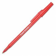 Paper Mate Pen, Writebros, Stick, Med, Rd, PK12 3321131