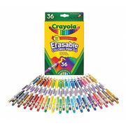 Crayola Pencil, Color, Erasable, PK36 681036