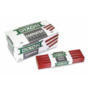 Dixon Ticonderoga Pencil, Carpenter, Red, Dz, PK12 14100