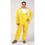 Zoro Select Three Piece Rainsuit, Unisex, XL, Yellow 1320 XL