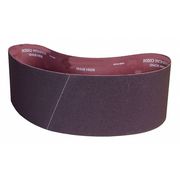 Norton Abrasives Sanding Belt, Coated, 4 in W, 36 in L, 120 Grit, Medium, Aluminum Oxide, R228 Metalite, Brown 78072722080